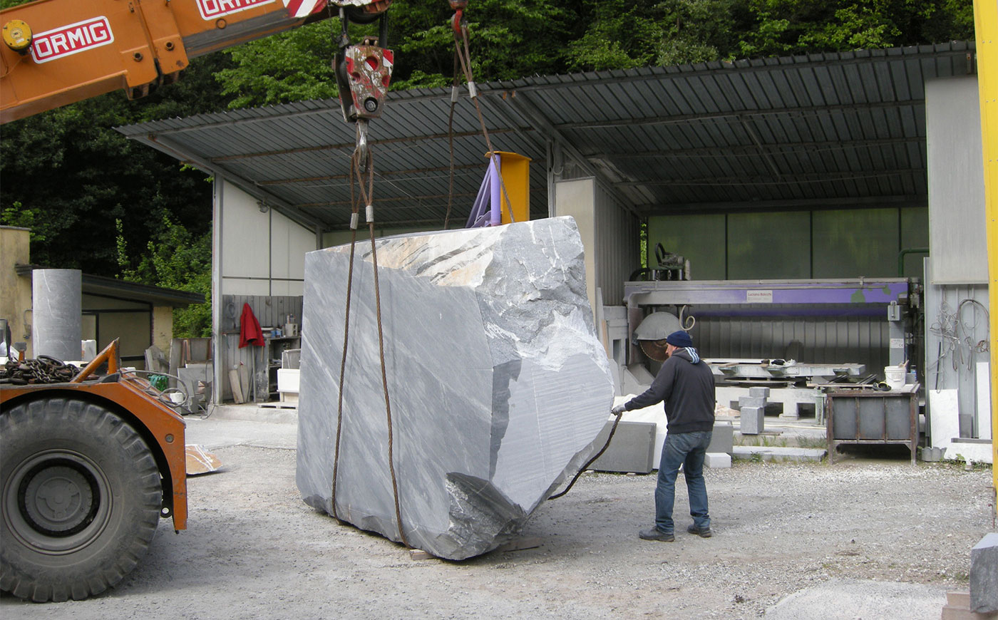 Richard Erdman Studios modern sculpture marble process