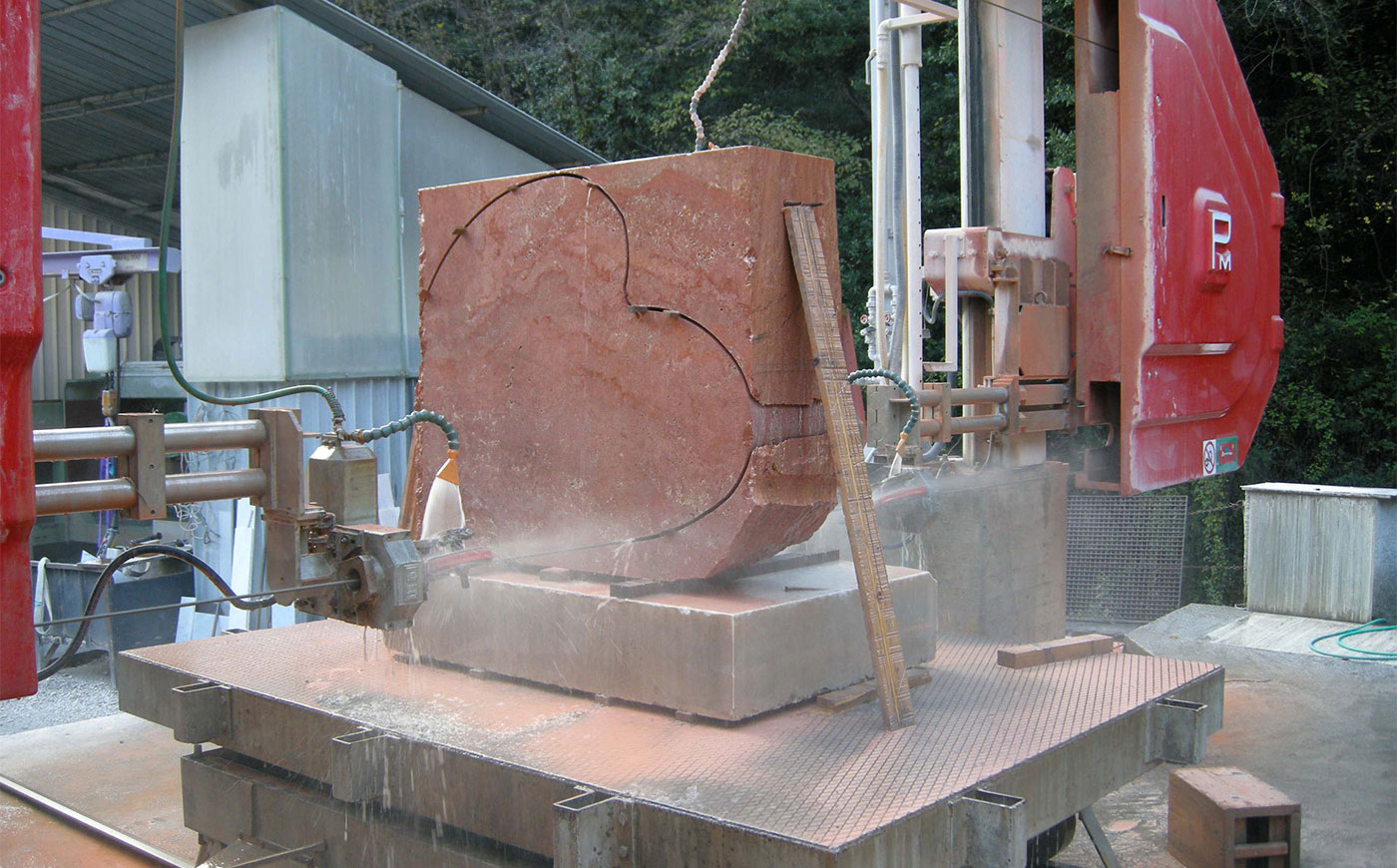 Richard Erdman modern sculpture marble commission process