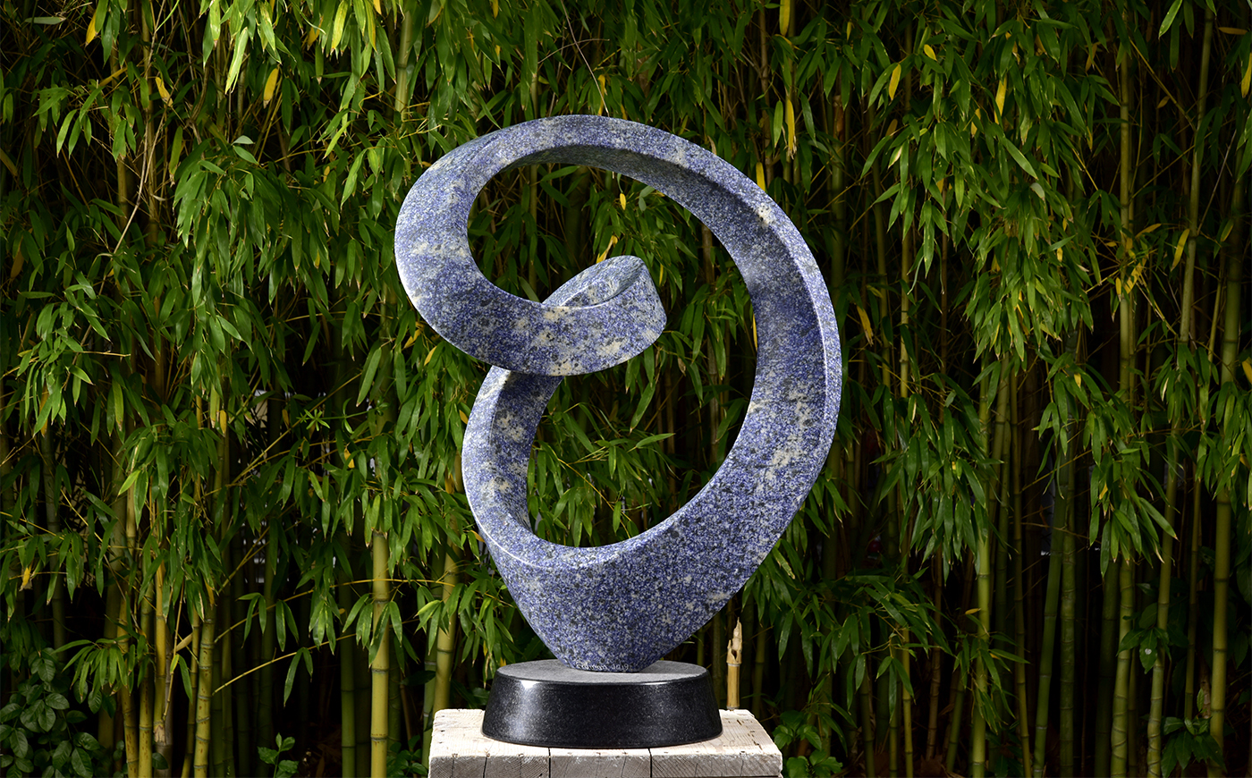 abstract modern granite sculpture Richard Erdman