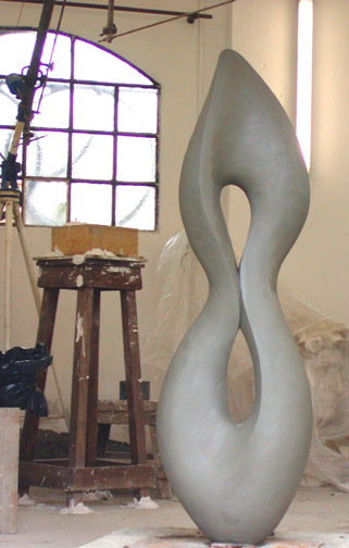 clay sculpture model